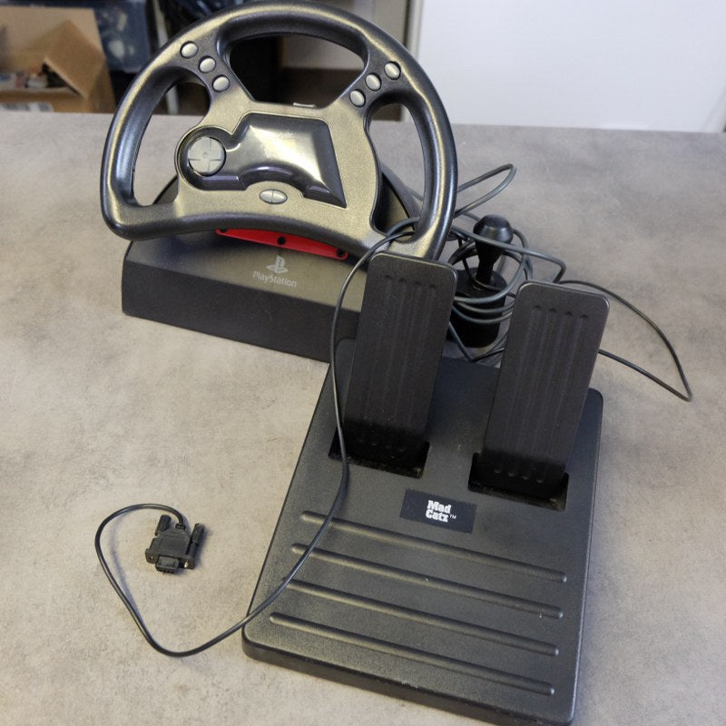 Mad Catz Steering Wheel Ufficiale Playstation Sony