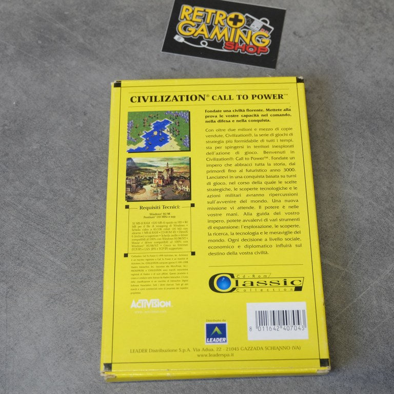 Vendita Civilization Call To Power - Retrogaming Shop