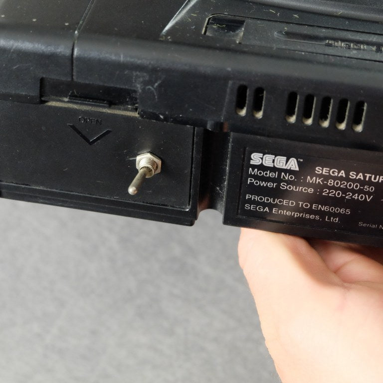 Sega Saturn MOD. Fenrir + selettore 50/60Hz SEGA