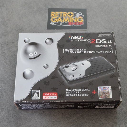 New Nintendo 2ds LL Dragon Quest Hagure Metal Edition