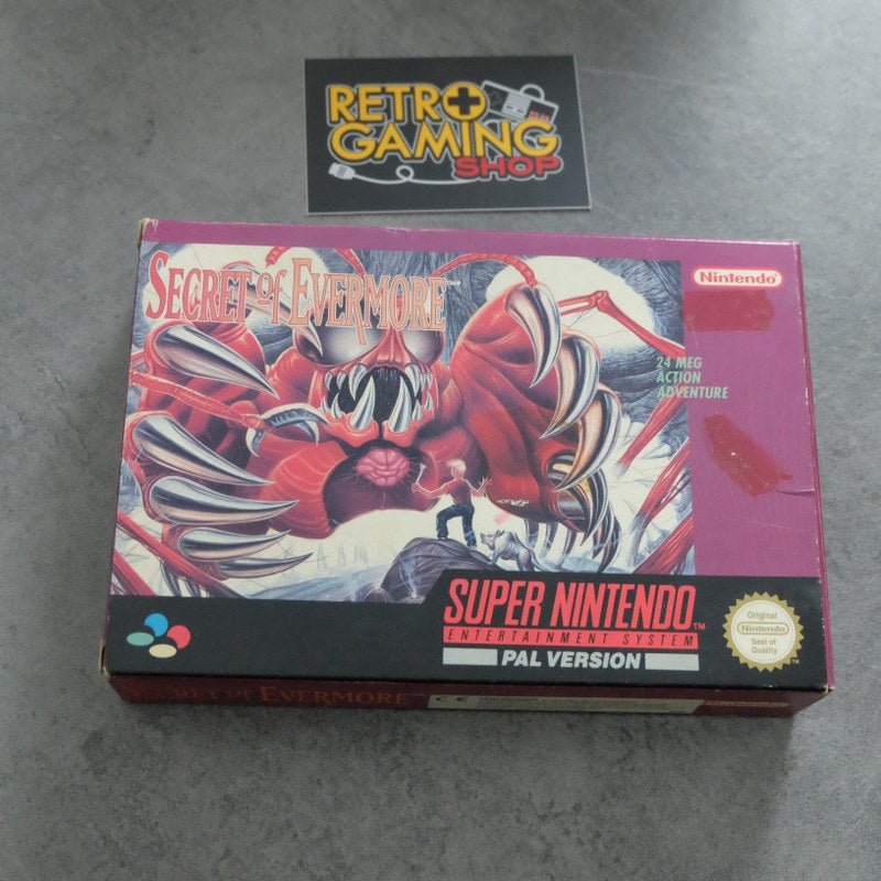 Vendita Secret of Evermore - Retrogaming Shop