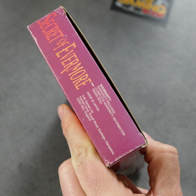Vendita Secret of Evermore - Retrogaming Shop