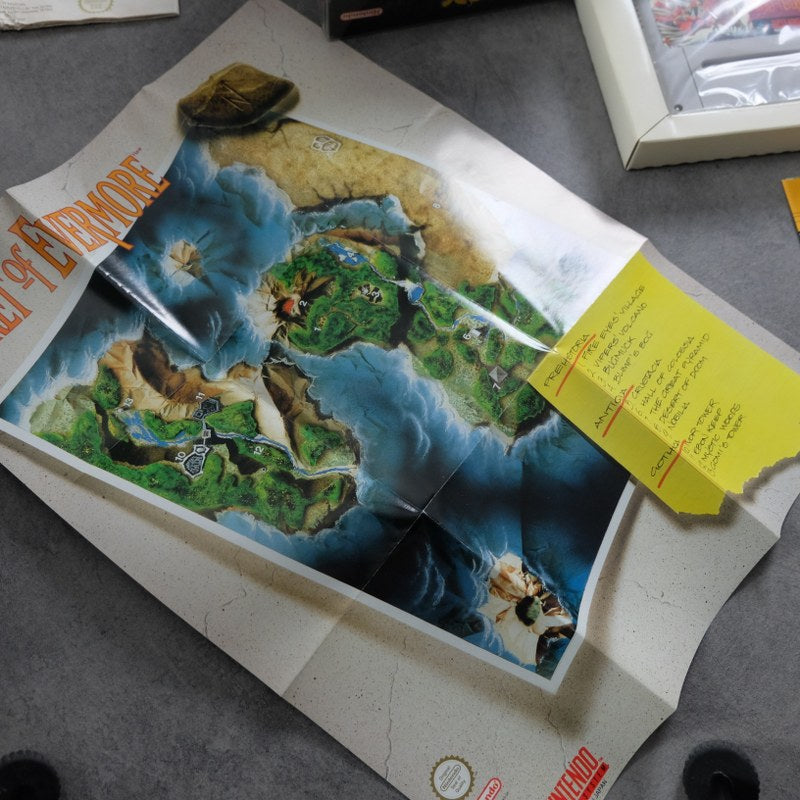 Vendita Secret of Evermore - Retrogaming Shop