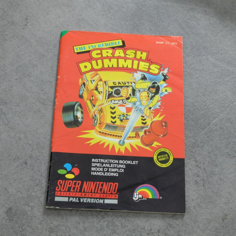The Incredible Crash Dummies Nintendo