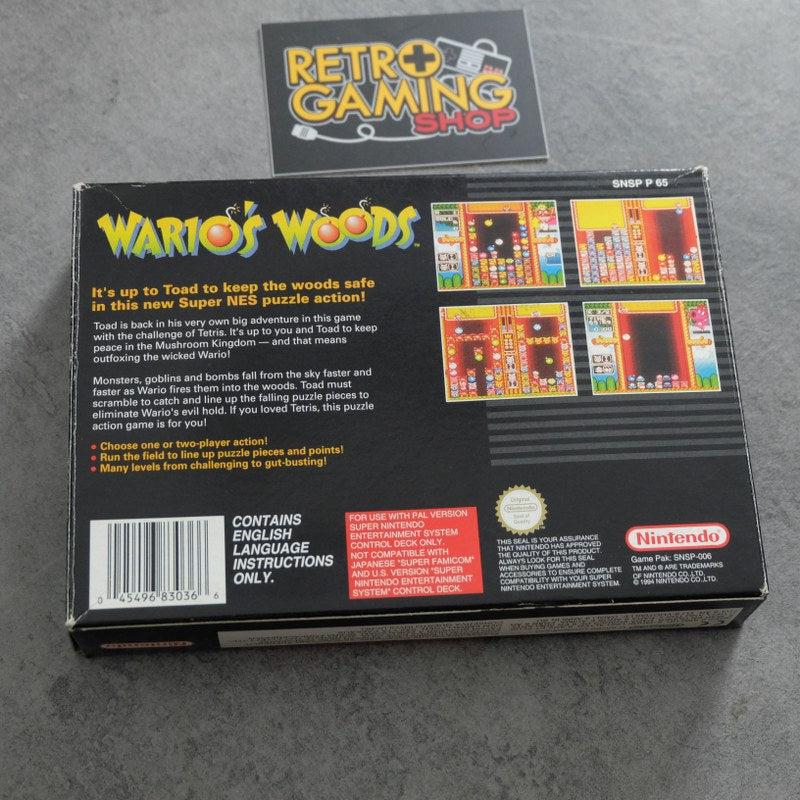 Vendita Wario's Woods - Retrogaming Shop