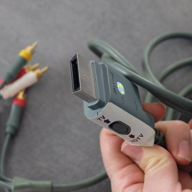 Vendita Cavo Component Xbox 360 - Retrogaming Shop