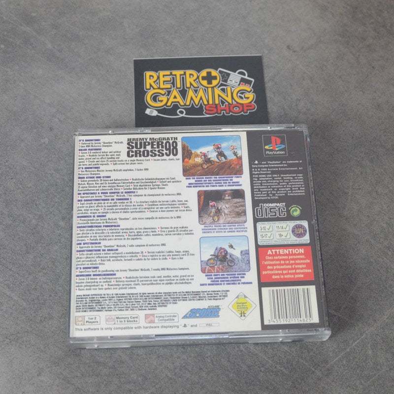 Vendita Jeremy Mcgrath Super Cross 98 - Retrogaming Shop
