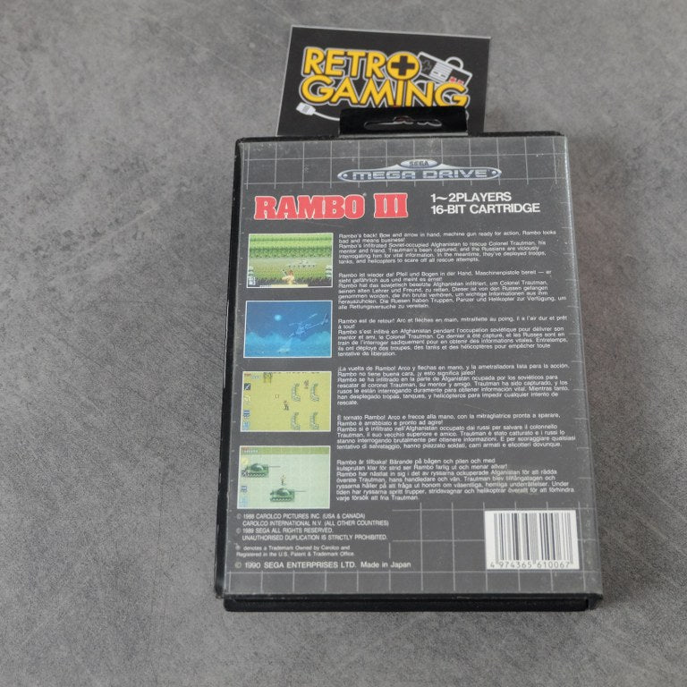Vendita Rambo 3 - Retrogaming Shop