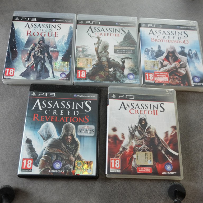 Vendita Lotto Assassin's Creed - Retrogaming Shop