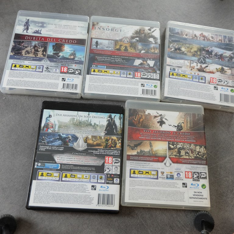 Vendita Lotto Assassin's Creed - Retrogaming Shop