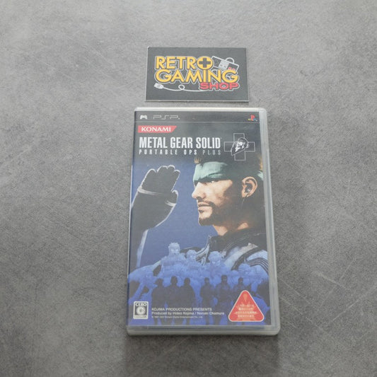 Metal Gear Solid Portable Ops Plus Sony
