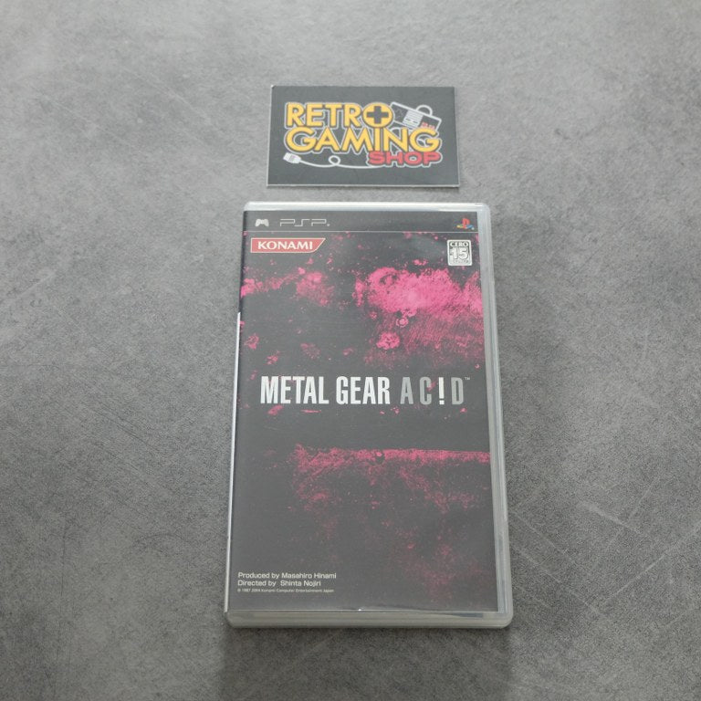 Metal Gear Ac!d Sony