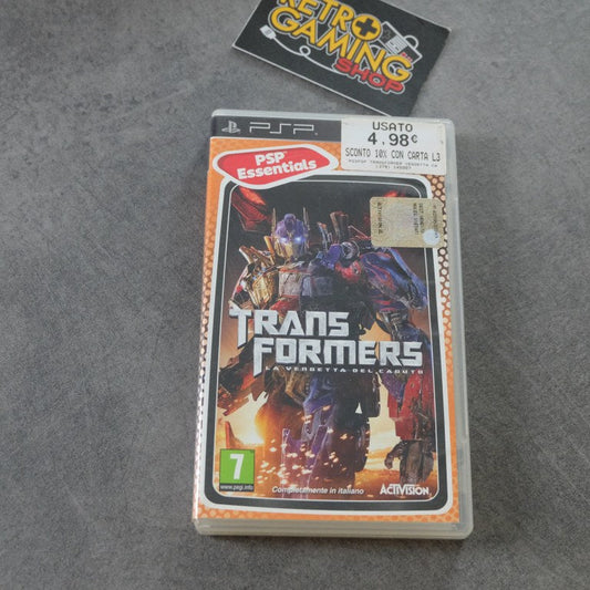 Transformers La Vendetta del Caduto Sony