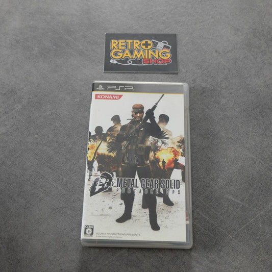 Metal Gear Solid Portable Ops Sony