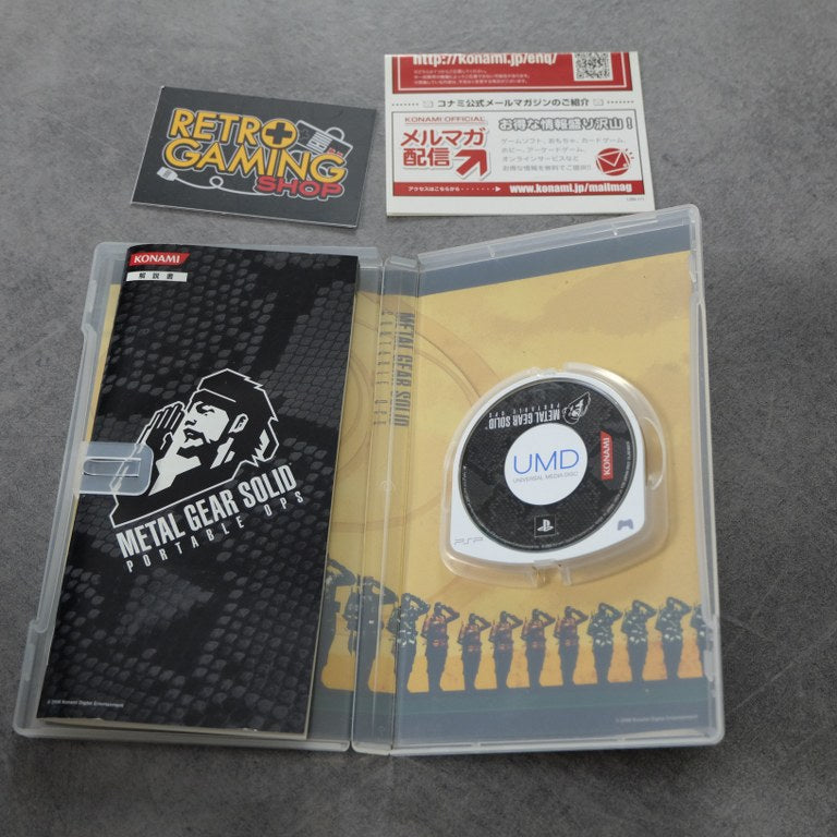 Vendita Metal Gear Solid Portable Ops - Retrogaming Shop