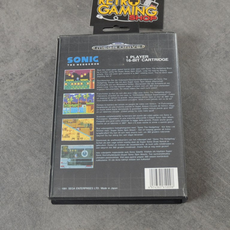 Vendita Sonic the Hedgehog - Retrogaming Shop