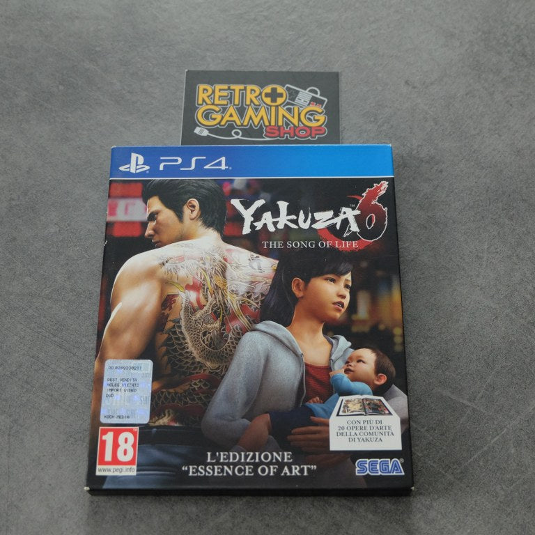 Vendita Yakuza 6 The Song of Life L'edisione Essence of Art - Retrogaming Shop