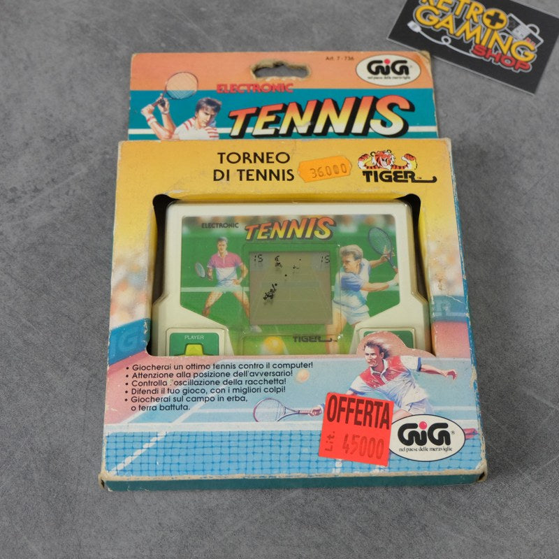 Vendita Tennis Gig Tiger Nuovo - Retrogaming Shop