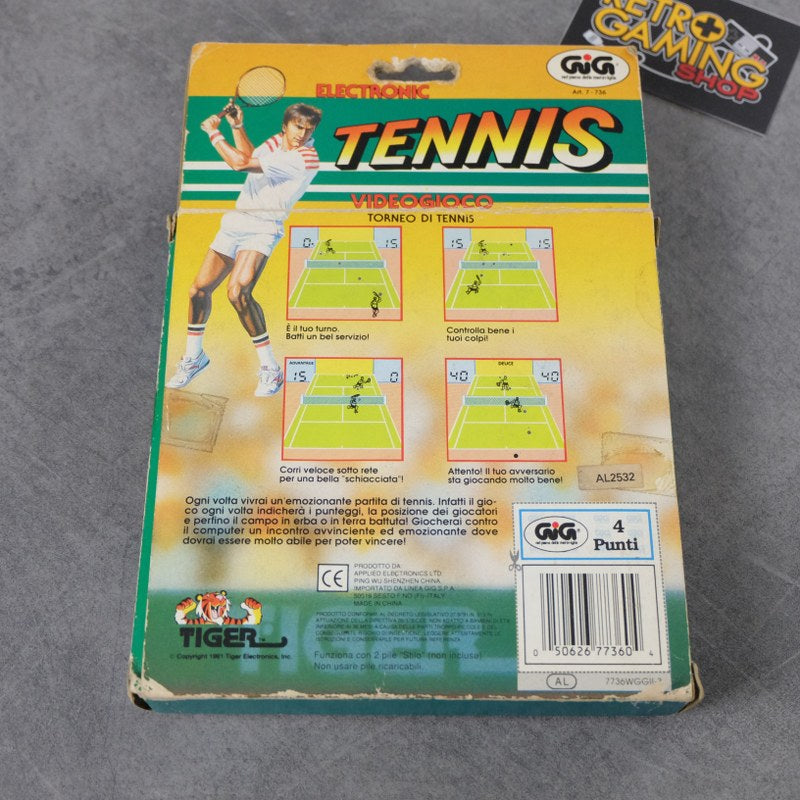 Vendita Tennis Gig Tiger Nuovo - Retrogaming Shop
