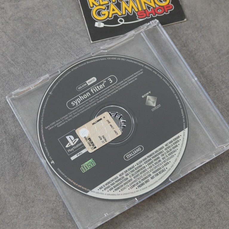 Vendita Syphon Filter 3 Promo - Retrogaming Shop