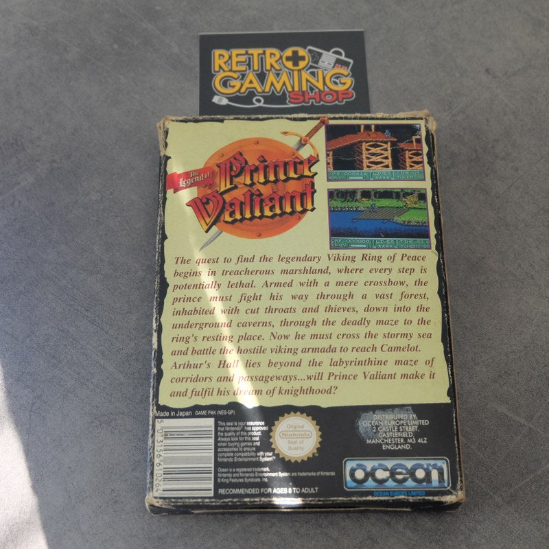 The Legend of Prince Valiant Nintendo