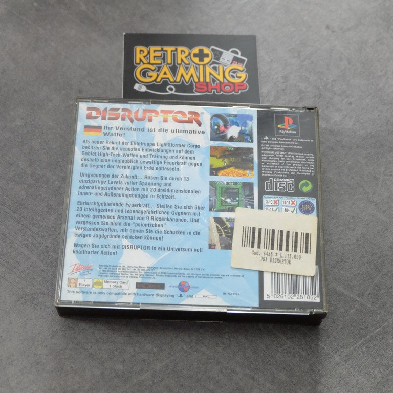 Vendita Disruptor - Retrogaming Shop