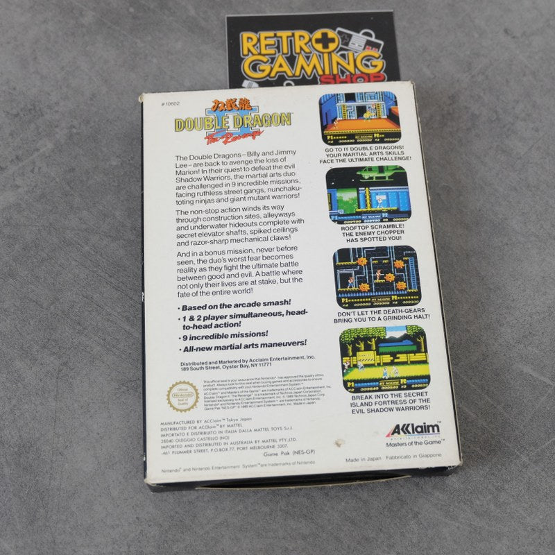 Double Dragon 2 The Revenge Nintendo