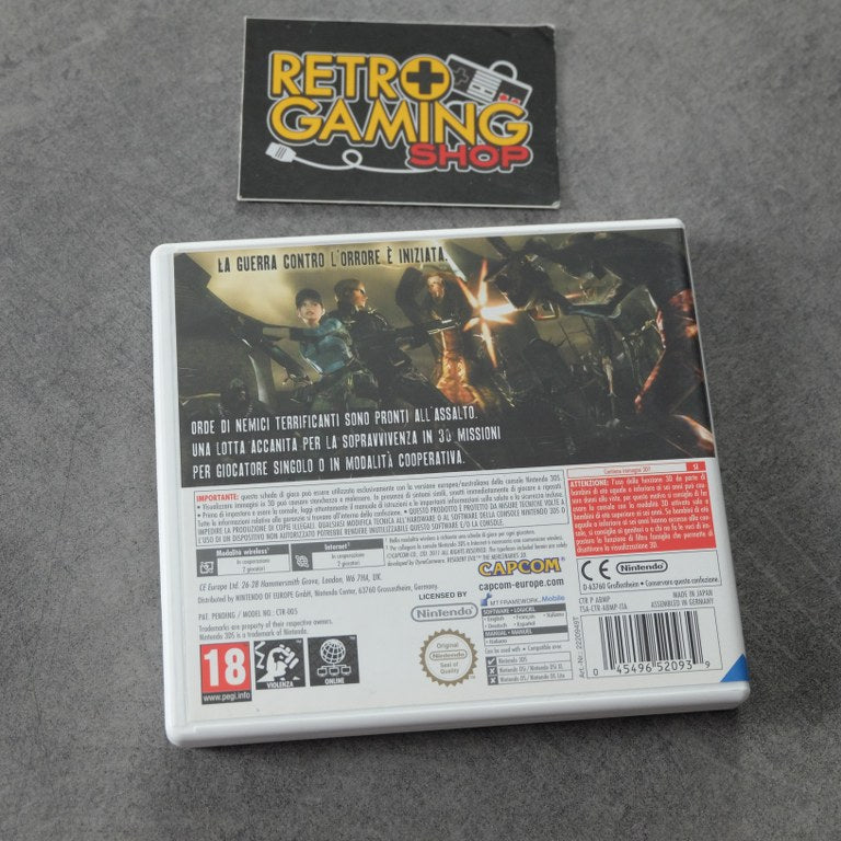 Vendita Resident Evil the Mercenaries 3d - Retrogaming Shop