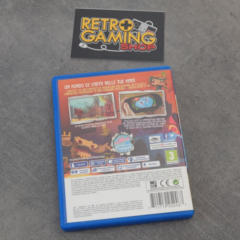 Tearaway Il Messaggero di Carta Sony