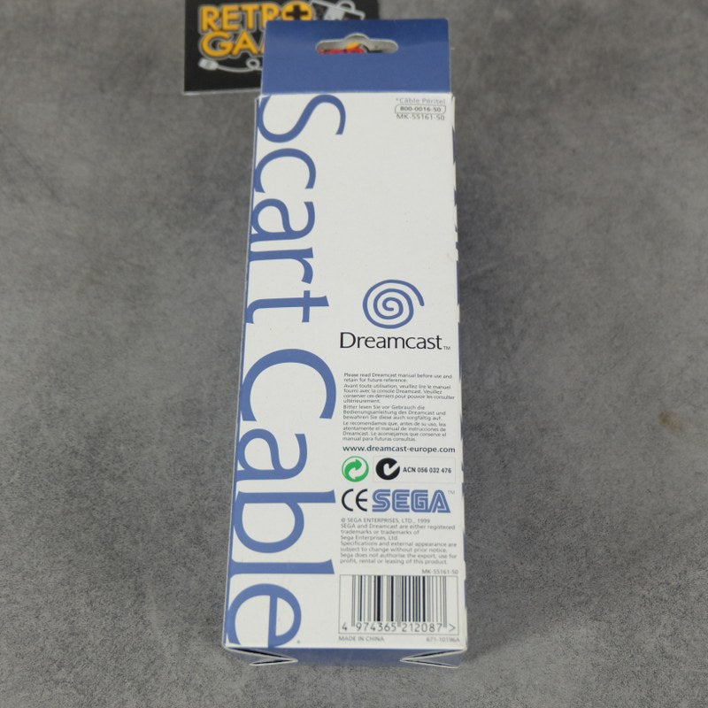 Vendita Scart Cable Dreamcast Sega Originale - Retrogaming Shop