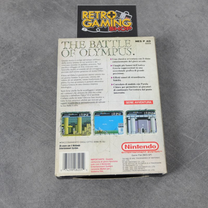 The Battle Of Olympus Nintendo