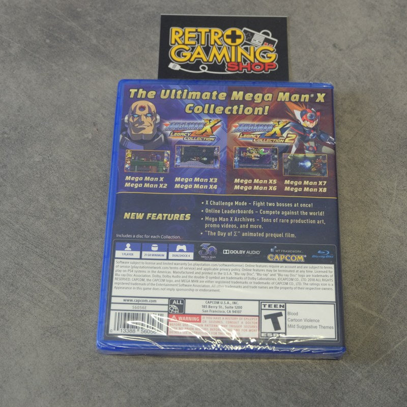 Vendita Megaman X Legacy Collection + Megaman X Legacy Collection 2 Nuovo - Retrogaming Shop