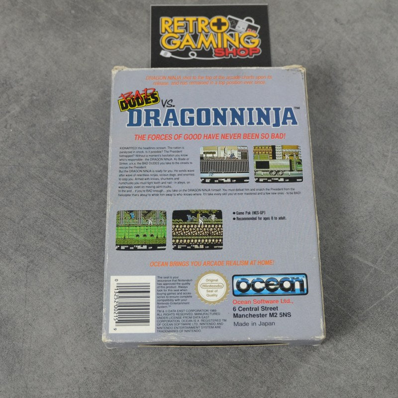 Vendita Bad Dudes Vs Dragonninja - Retrogaming Shop