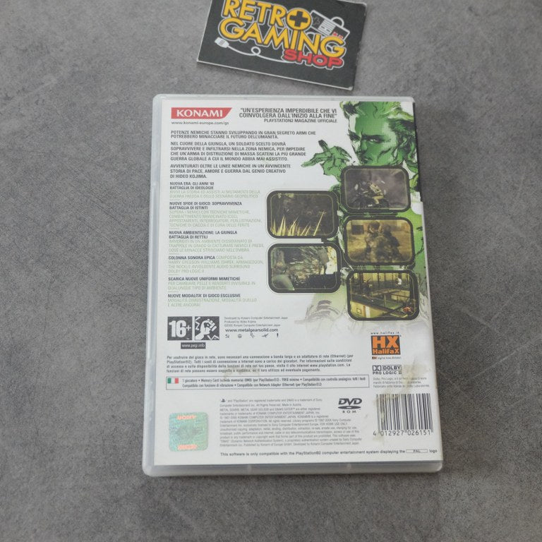 Vendita Metal Gear Solid 3 Snake Eater - Retrogaming Shop