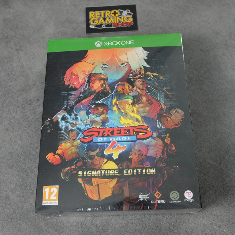 Street of Rage 4 Signature Edition Nuovo + Card Microsoft