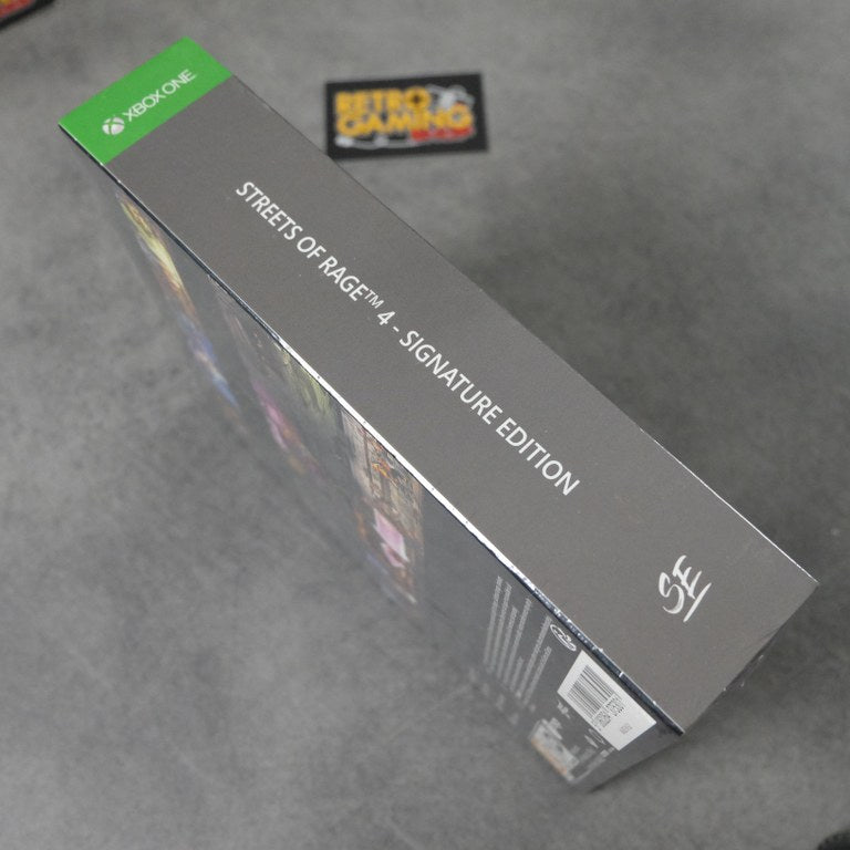 Street of Rage 4 Signature Edition Nuovo + Card Microsoft