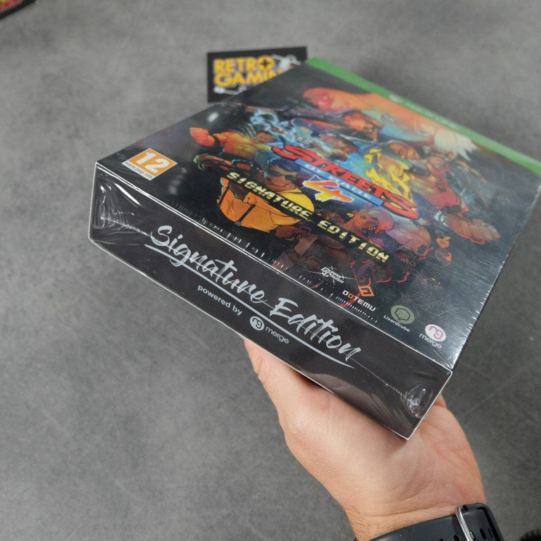 Street of Rage 4 Signature Edition Nuovo + Card Microsoft