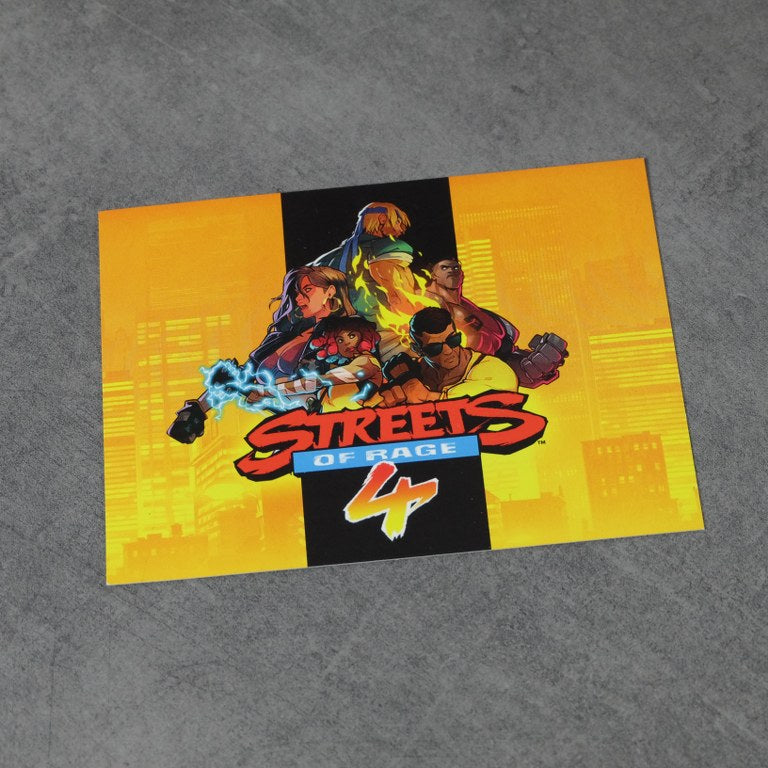 Street of Rage 4 Signature Edition Nuovo + Card Microsoft