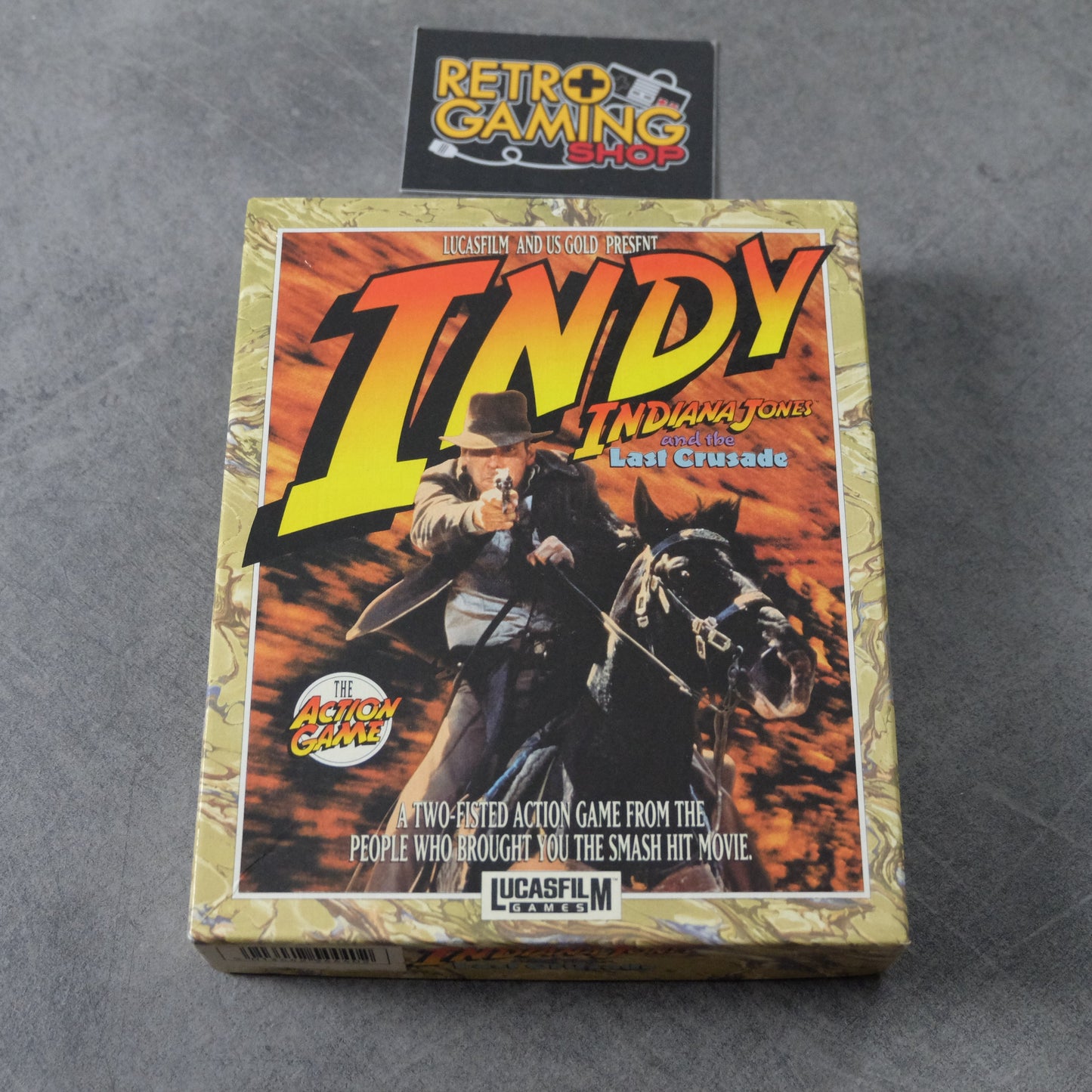 Indiana Jones And The Last Crusade Commodore