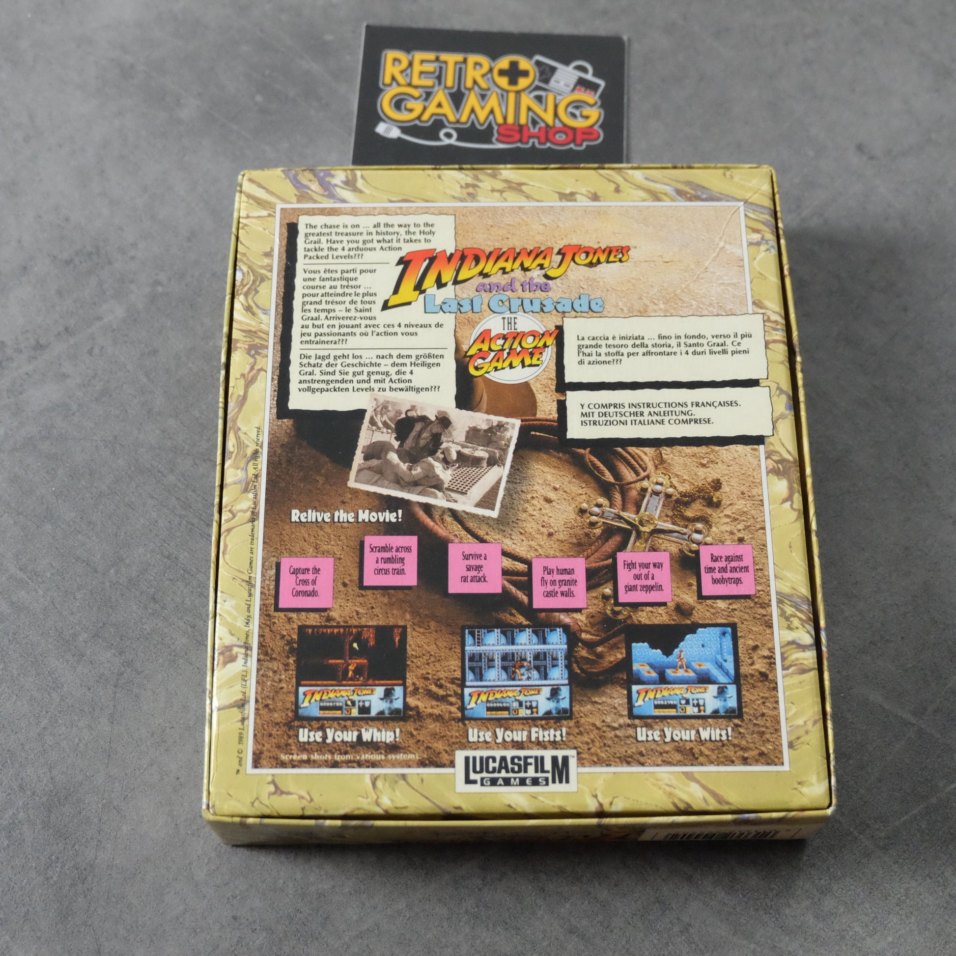 Indiana Jones And The Last Crusade Commodore
