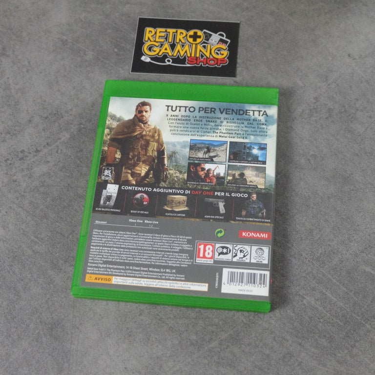 Vendita Metal Gear Solid 5 The Phantom Pain - Retrogaming Shop