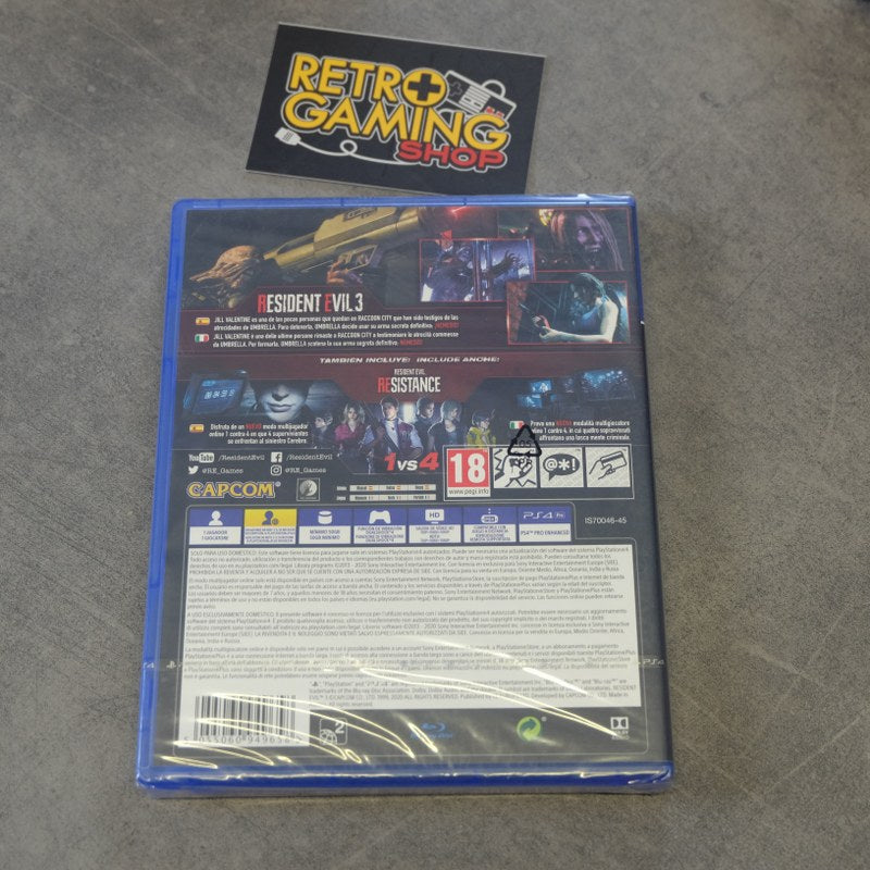 Vendita Resident Evil 3 Nuovo - Retrogaming Shop