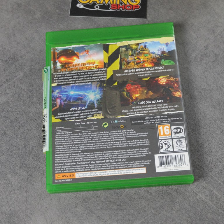Vendita Sunset Overdrive Day One - Retrogaming Shop