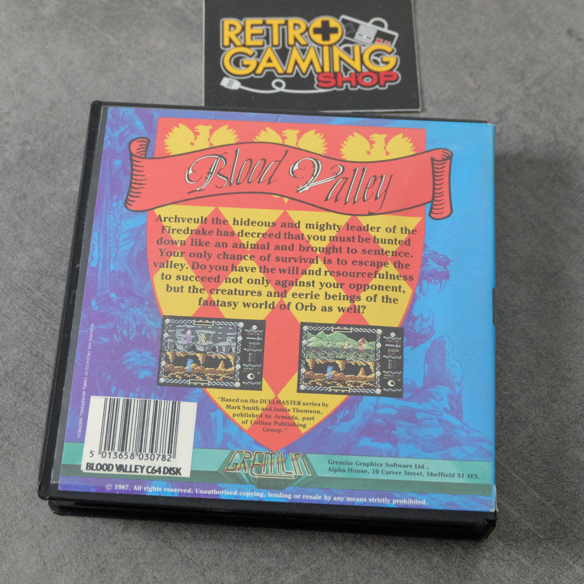 Vendita Blood Valley - Retrogaming Shop