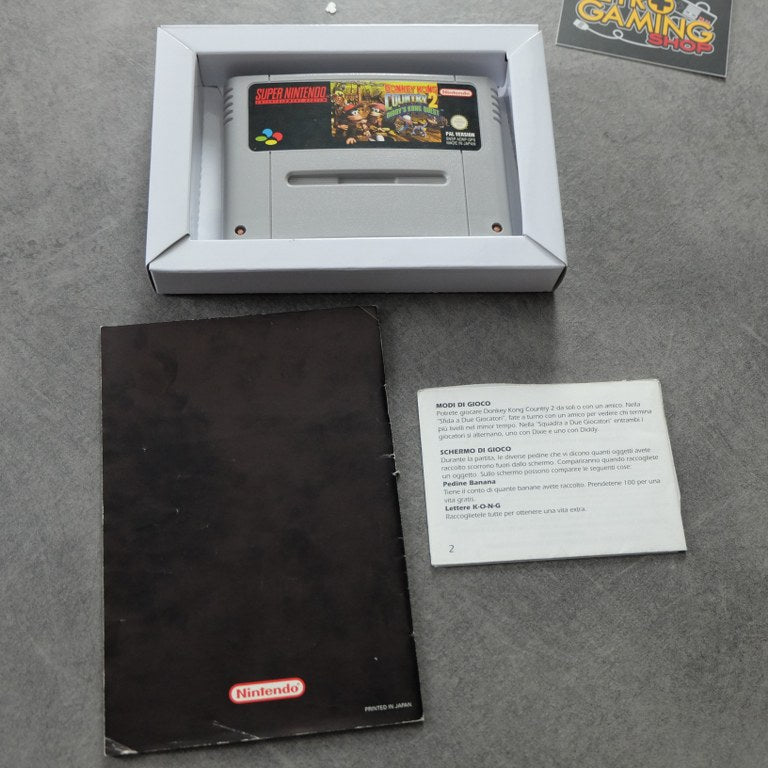 Vendita Donkey Kong Country 2 Diddy’s Kong Quest - Retrogaming Shop