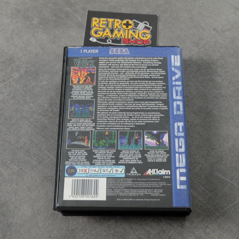 Beware The Ultimate Evil of Warlock SEGA