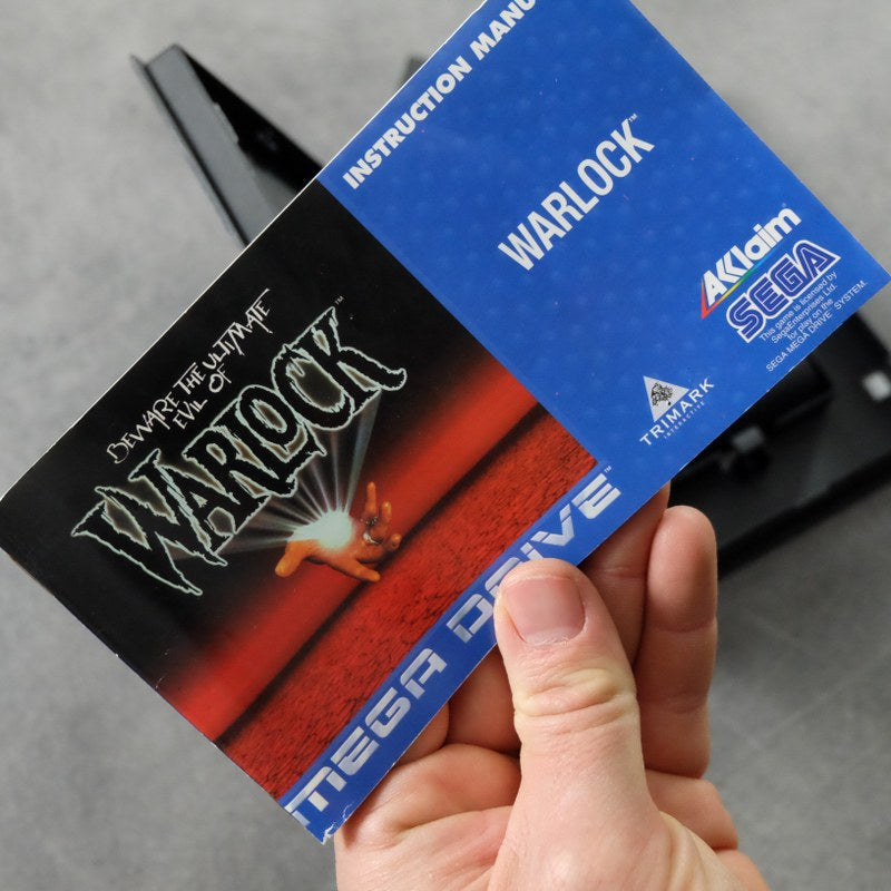 Beware The Ultimate Evil of Warlock SEGA