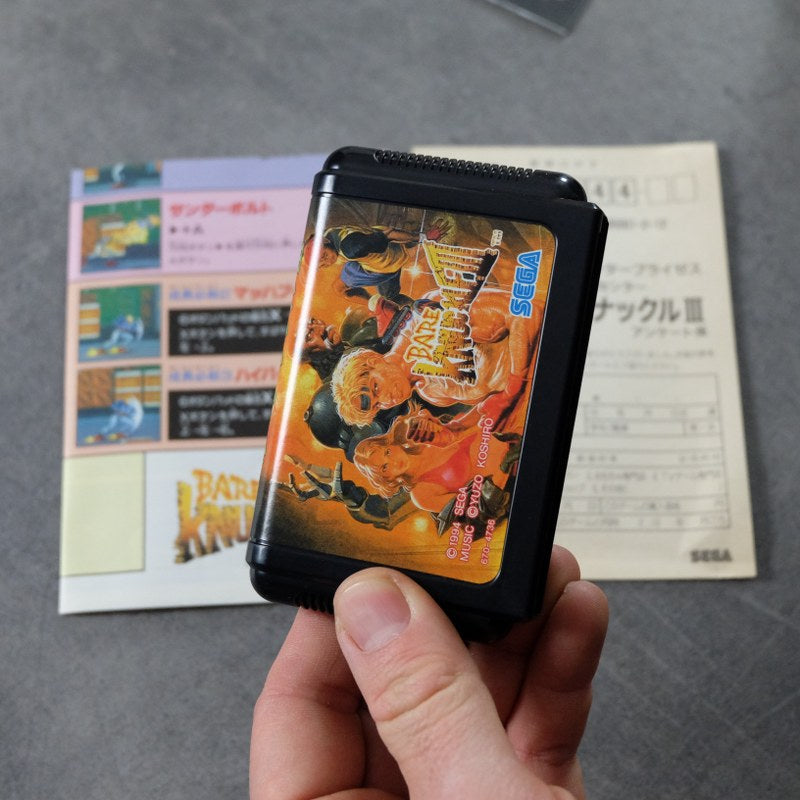 Bare Knuckle 3 III SEGA