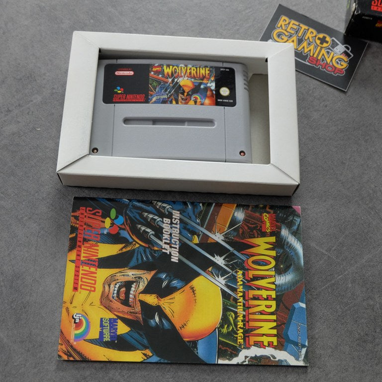 Wolverine Adamantium Rage Nintendo
