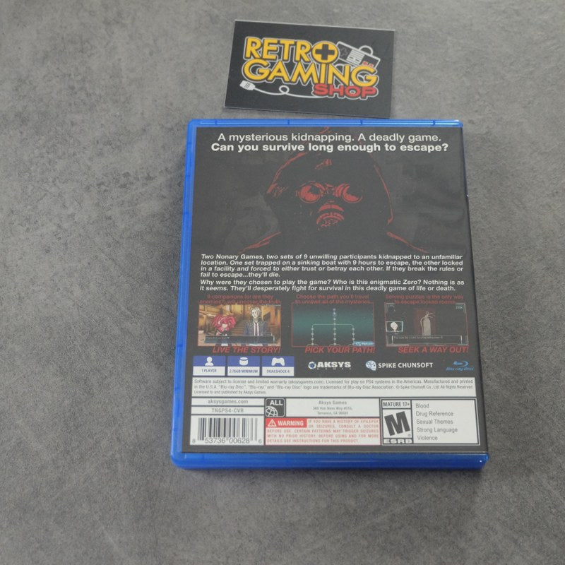 Vendita The Nonary Games - Retrogaming Shop